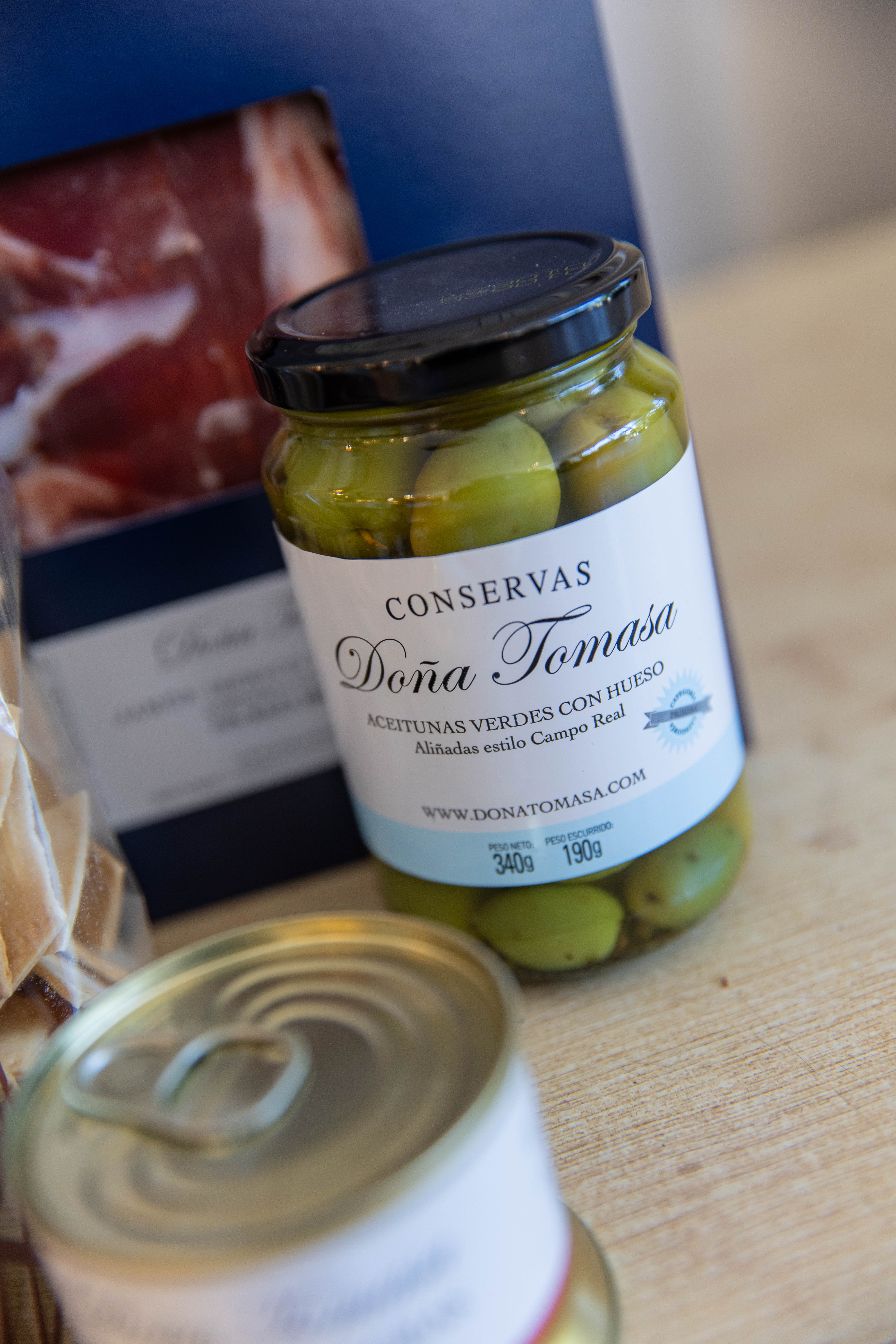 Aceitunas Verdes con Hueso