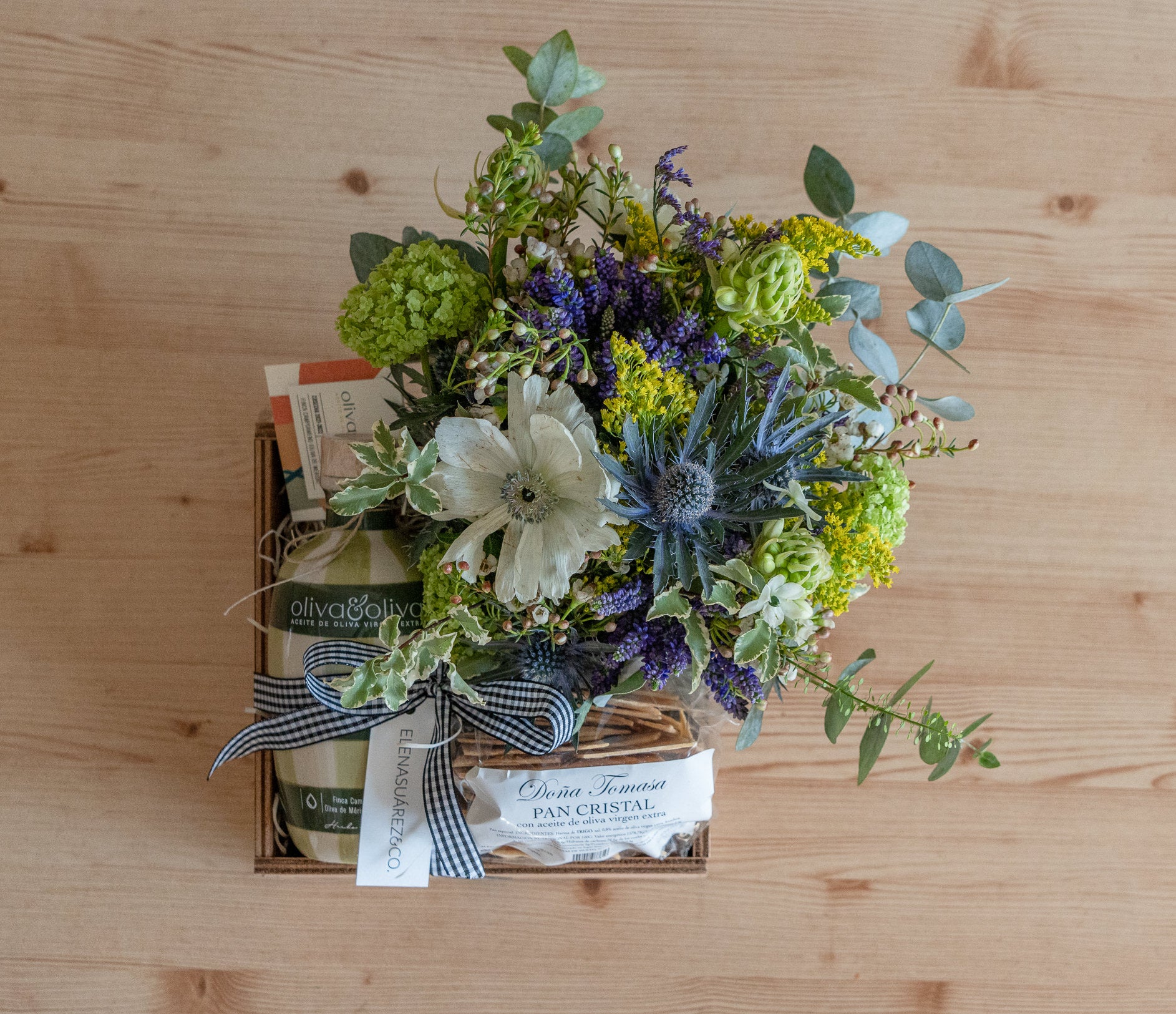 Caja Regalo con aceite y picos 9