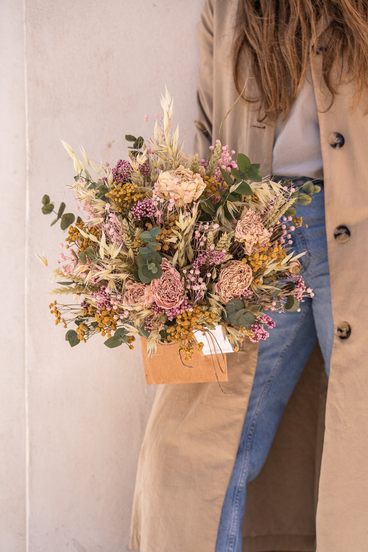Caja de Madera Flores Preservadas 2