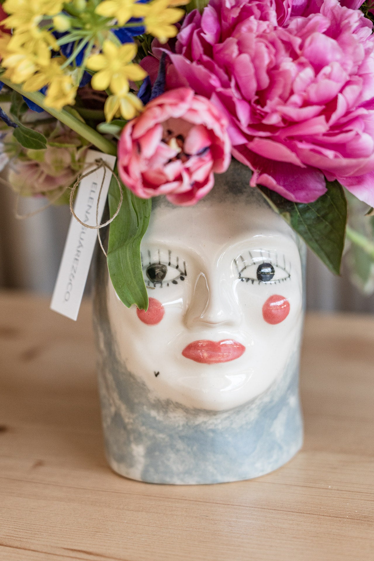 Jarrón Isabel I Flores Frescas 2