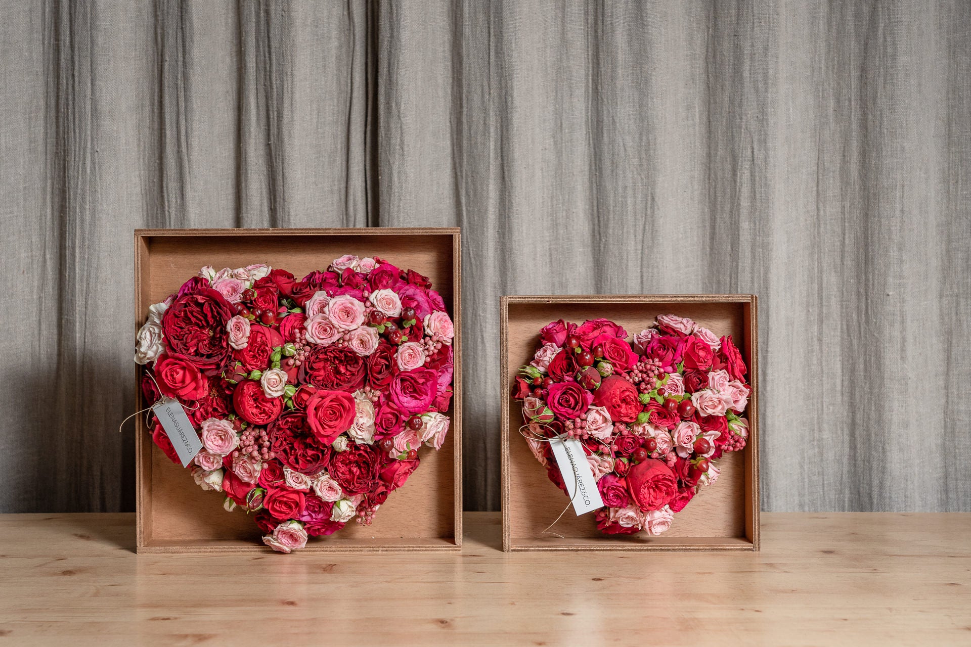 Corazón de Flores Frescas 2