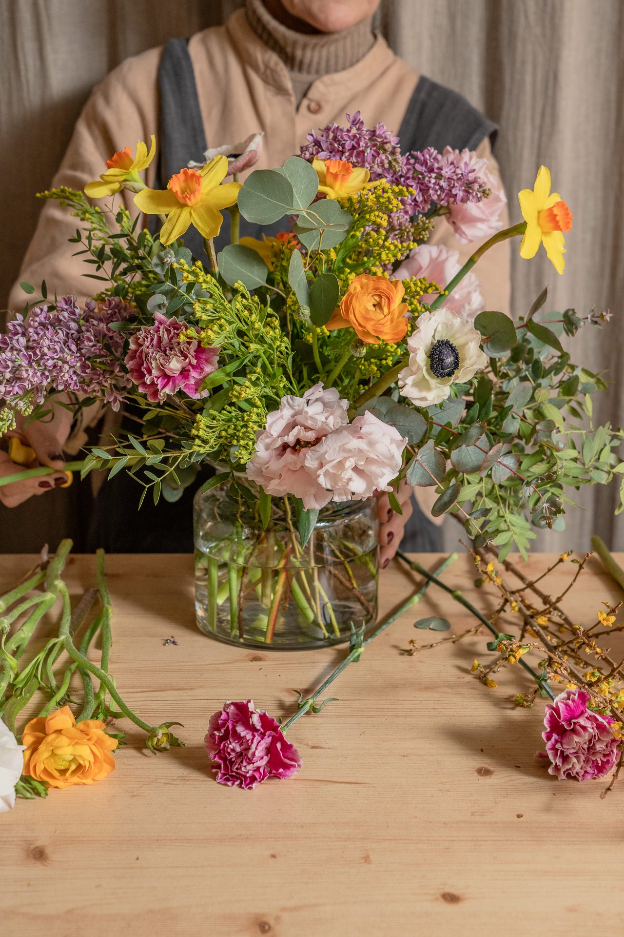 Taller Jarrón con Flores Primavera 9 de Mayo 4