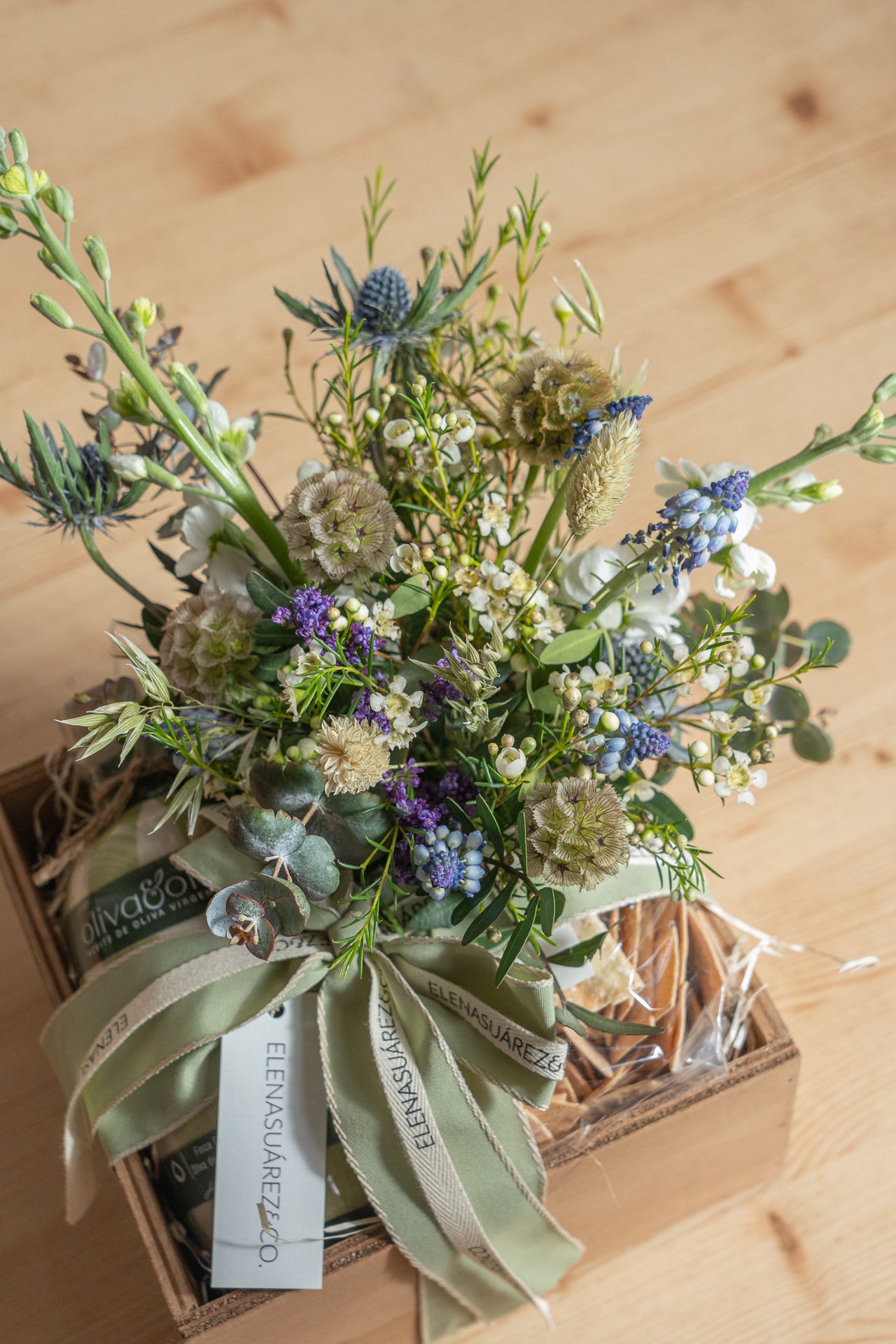 Caja Regalo con aceite y picos 3