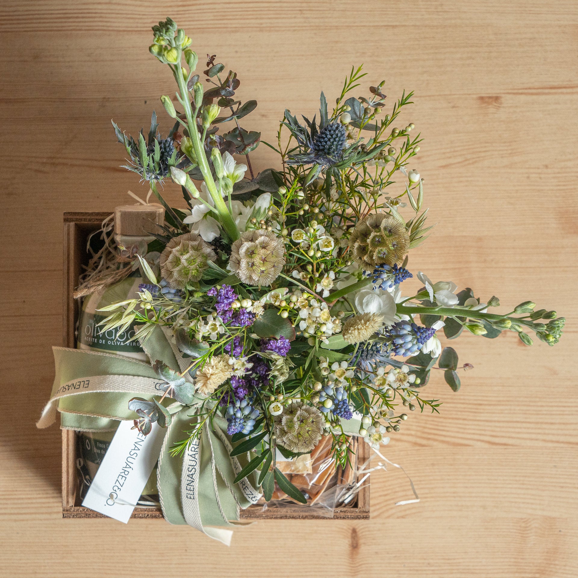 Caja Regalo con aceite y picos