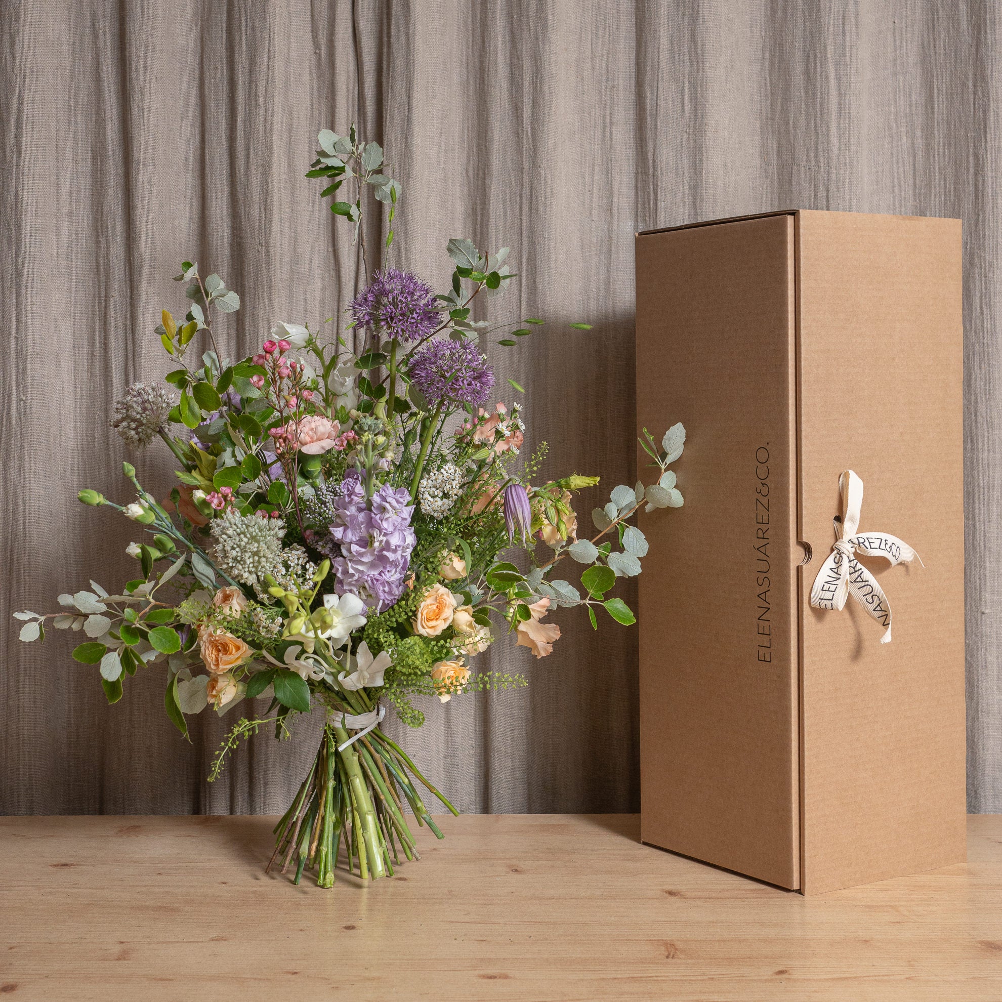 Ramo en Tonos Empolvados