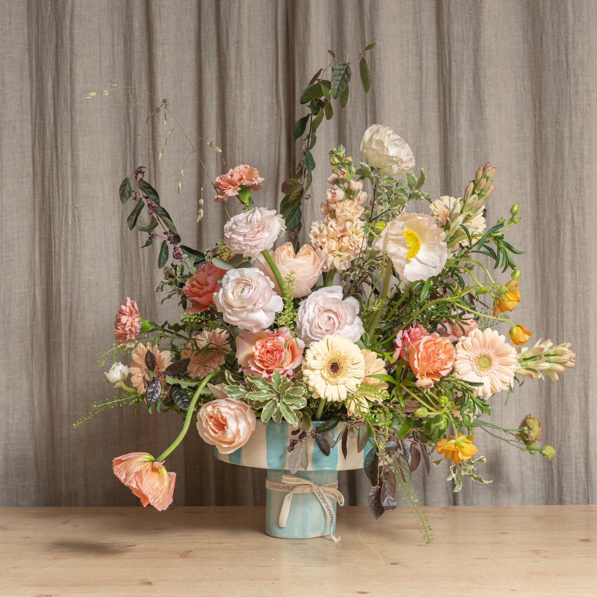 Frutero con flores Especial Día de la Madre