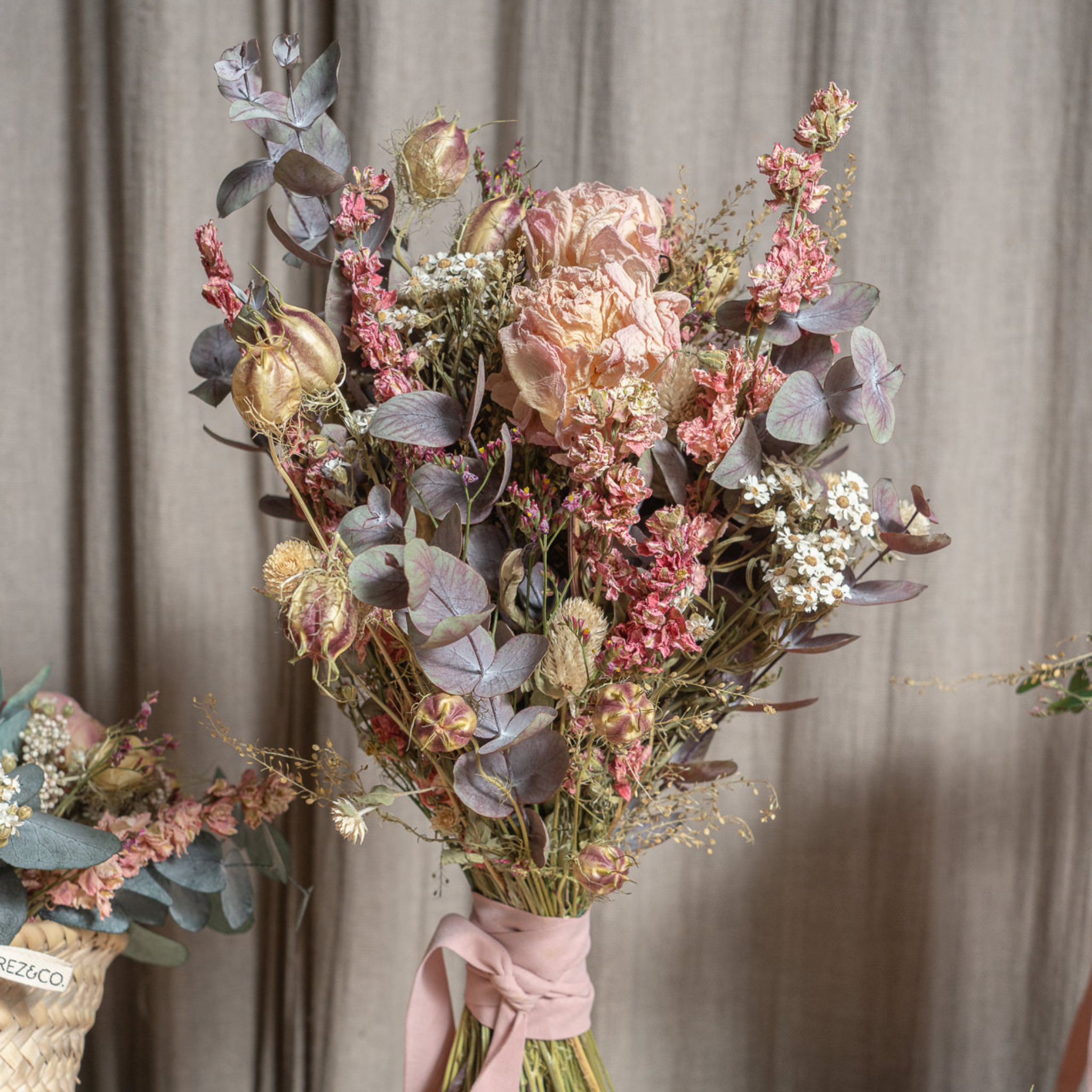 Ramo de Novia con Peonías Preservadas 2